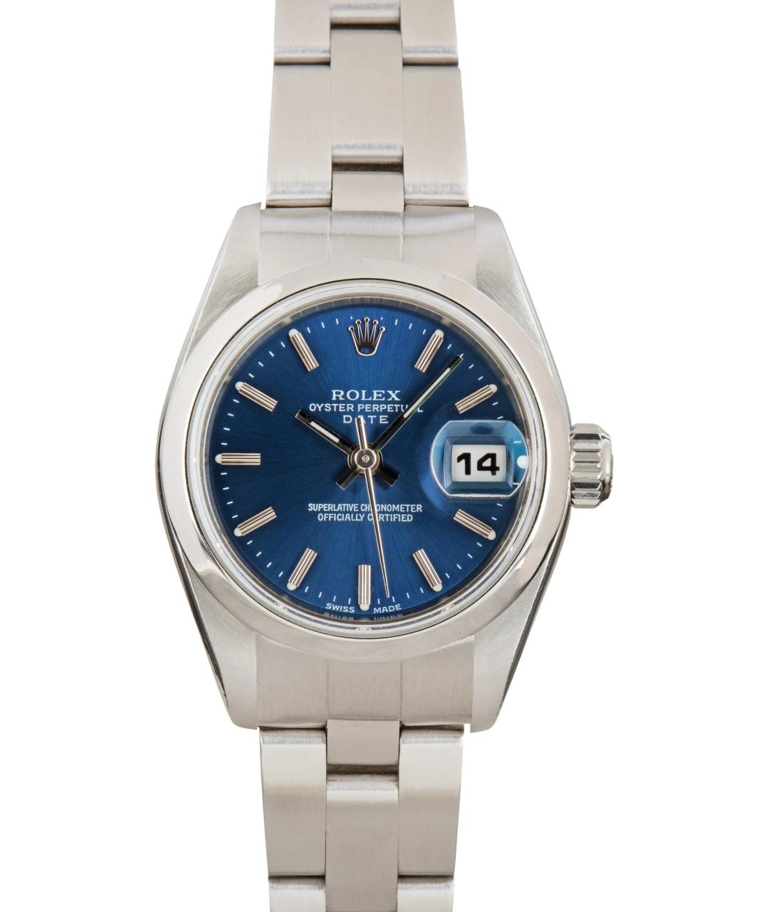 ROLEX Темно-синие часы, фото 1