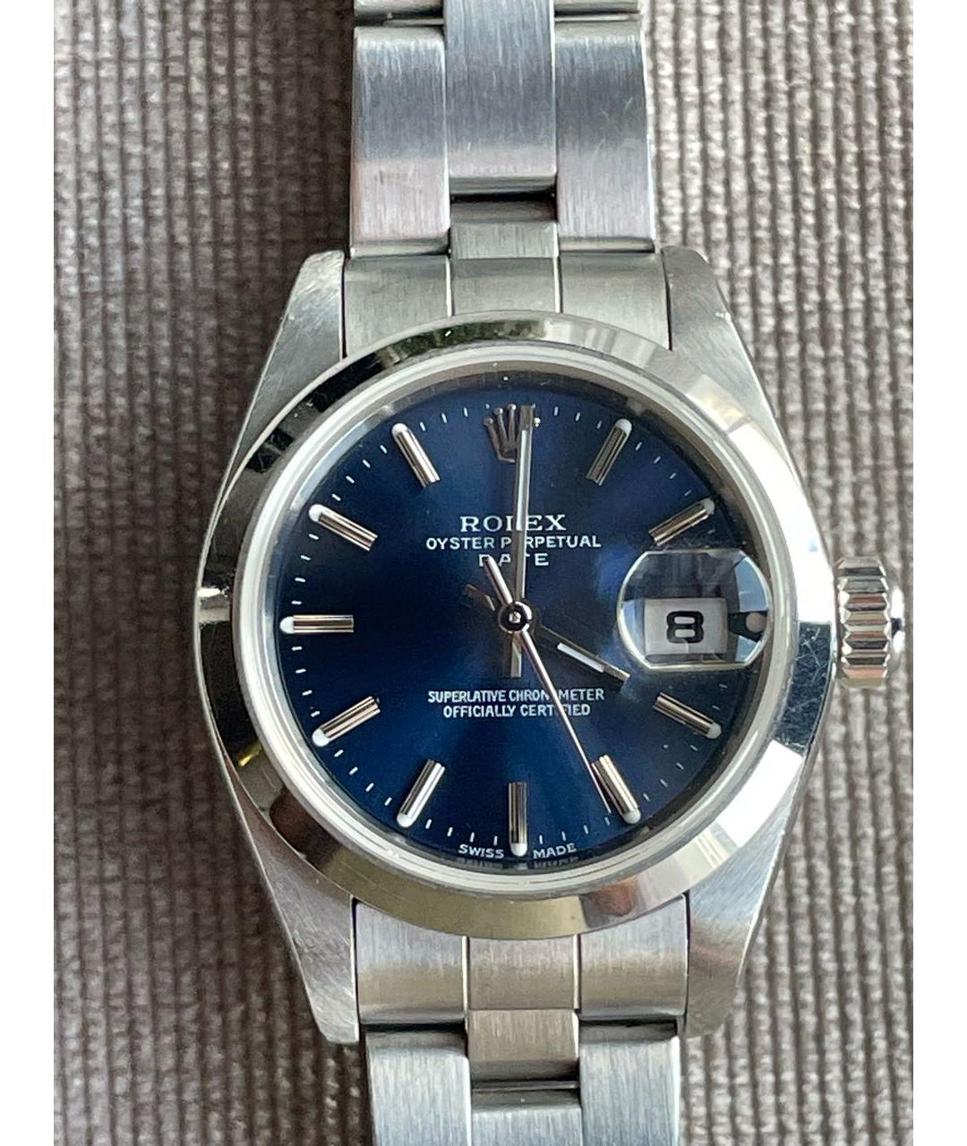 ROLEX Темно-синие часы, фото 2