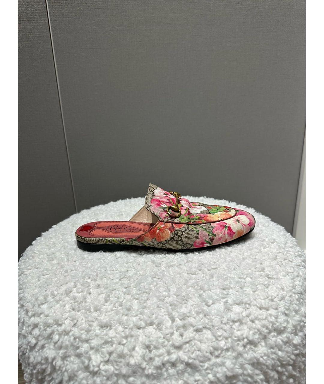 GUCCI Кожаные мюли, фото 6