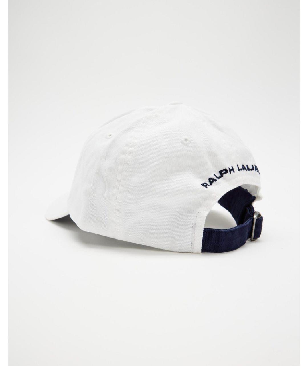 POLO RALPH LAUREN Бежевая хлопковая кепка, фото 2