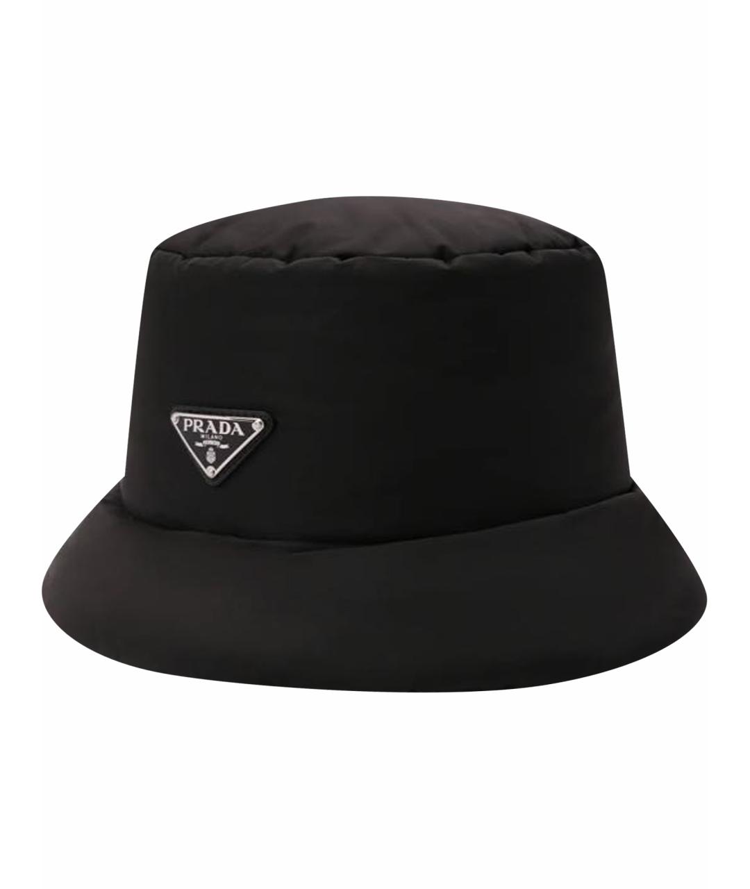 PRADA Черная шапка, фото 1
