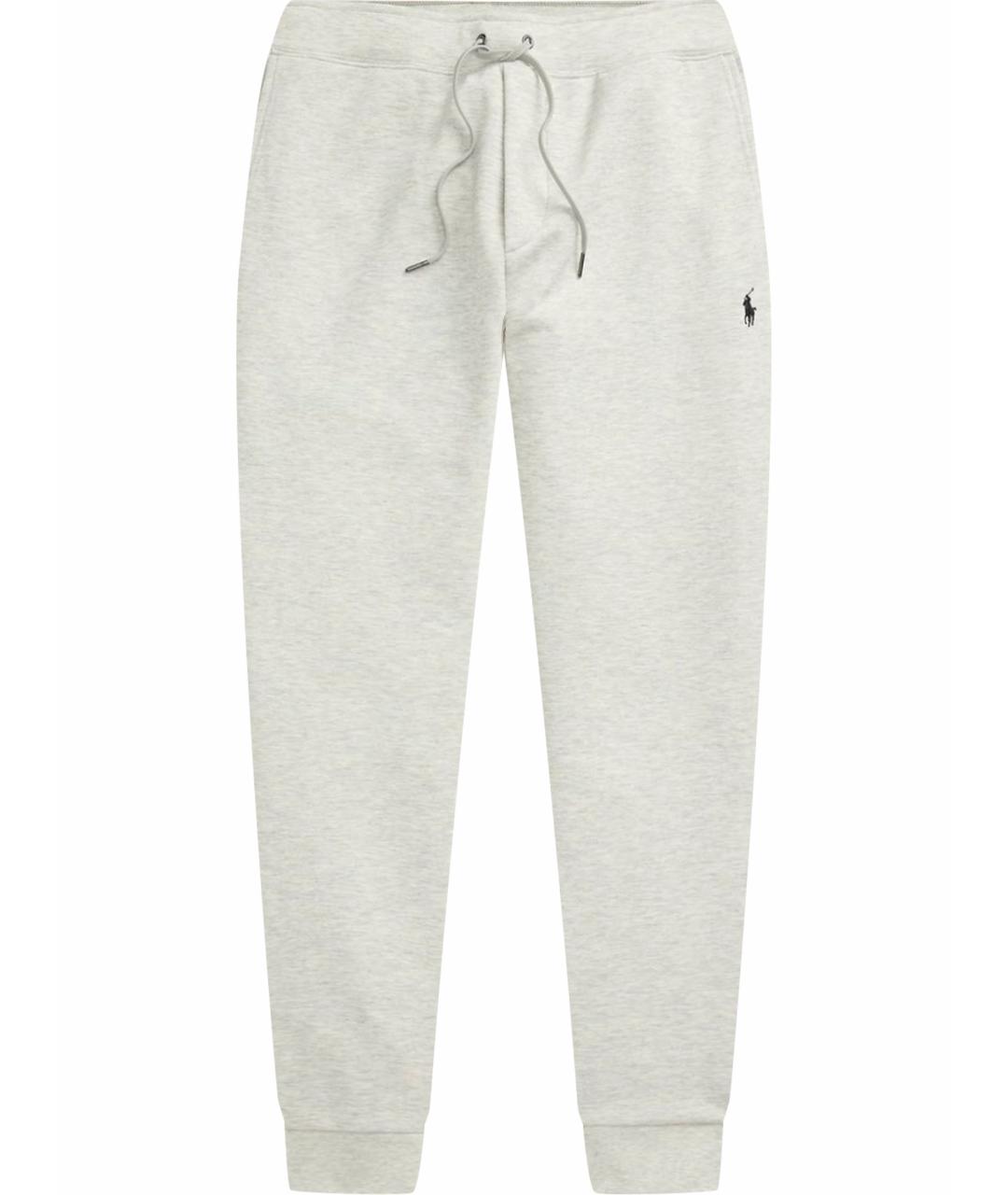 POLO RALPH LAUREN Серые хлопковые повседневные брюки, фото 1