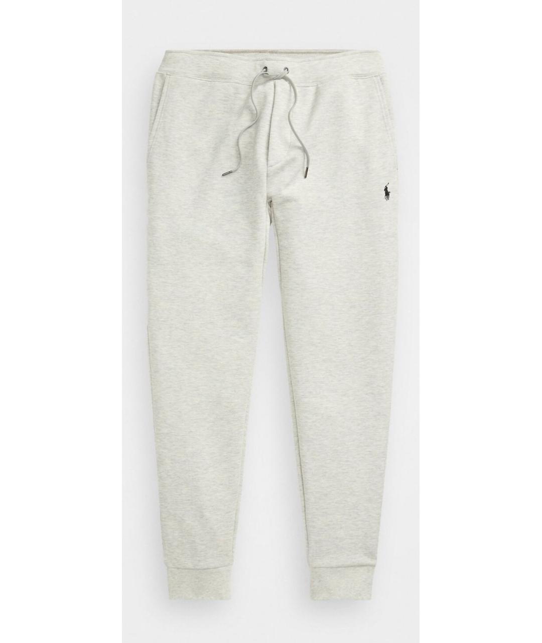 POLO RALPH LAUREN Серые хлопковые повседневные брюки, фото 8