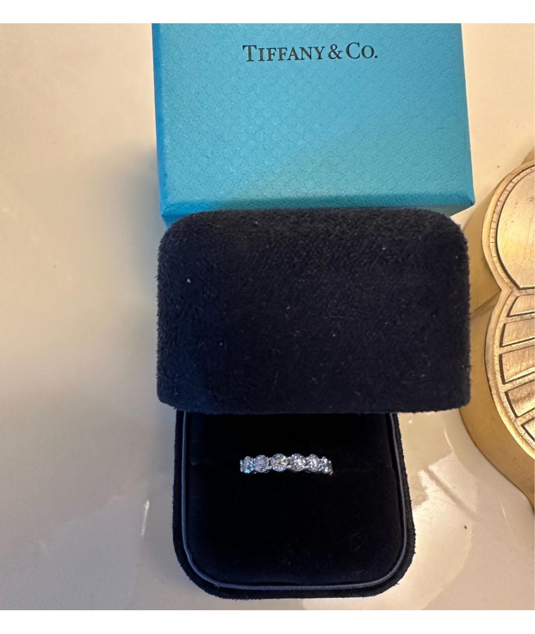 TIFFANY&CO Платиновое кольцо, фото 4