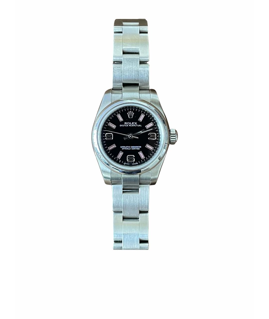 ROLEX Черные часы, фото 1