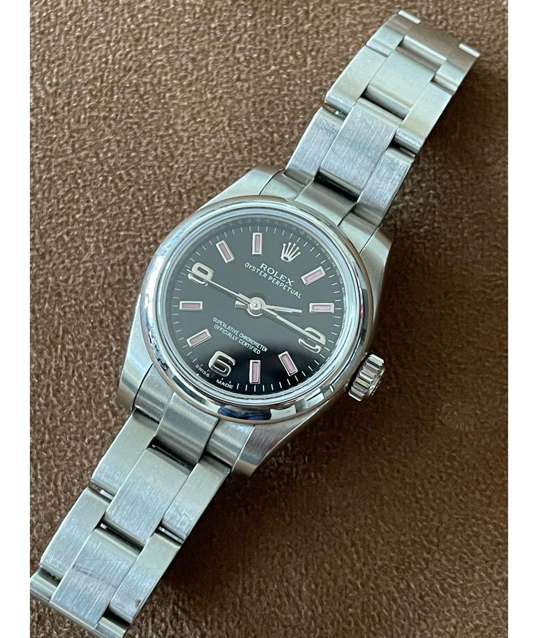 ROLEX Черные часы, фото 8