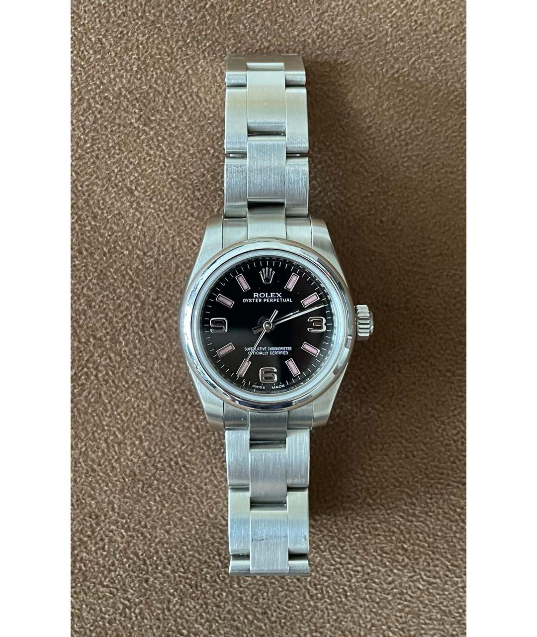 ROLEX Черные часы, фото 2