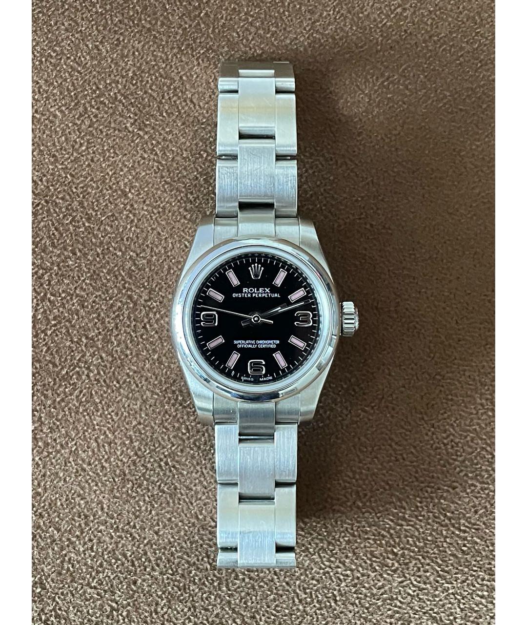 ROLEX Черные часы, фото 9
