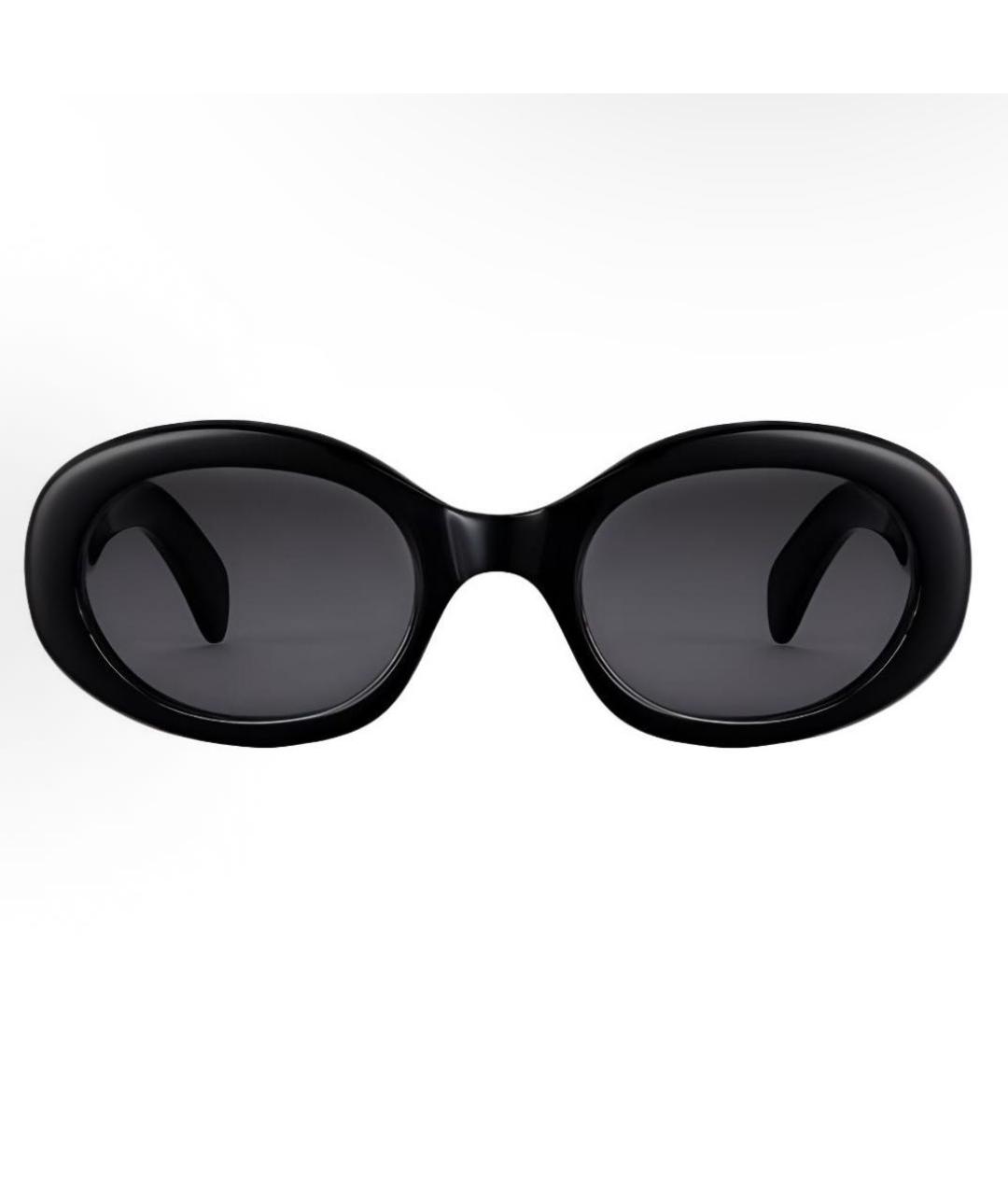 CELINE Черные пластиковые солнцезащитные очки, фото 2