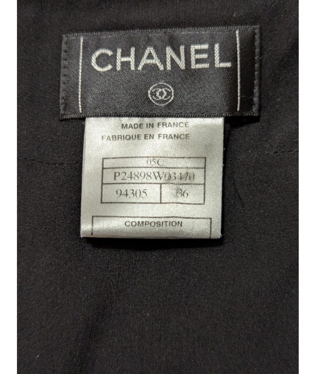 CHANEL Черный костюм с юбками, фото 3