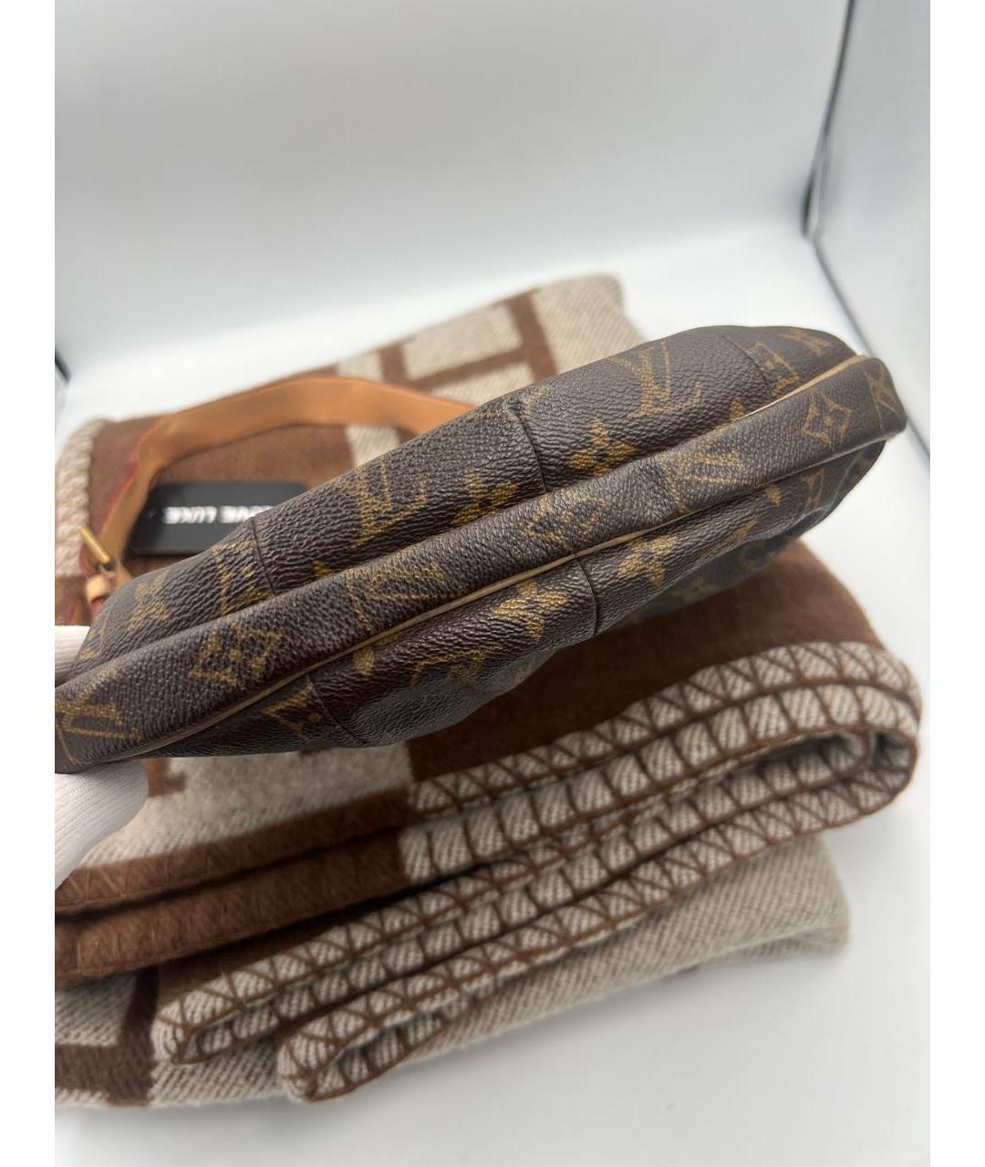 LOUIS VUITTON Коричневая сумка с короткими ручками, фото 8