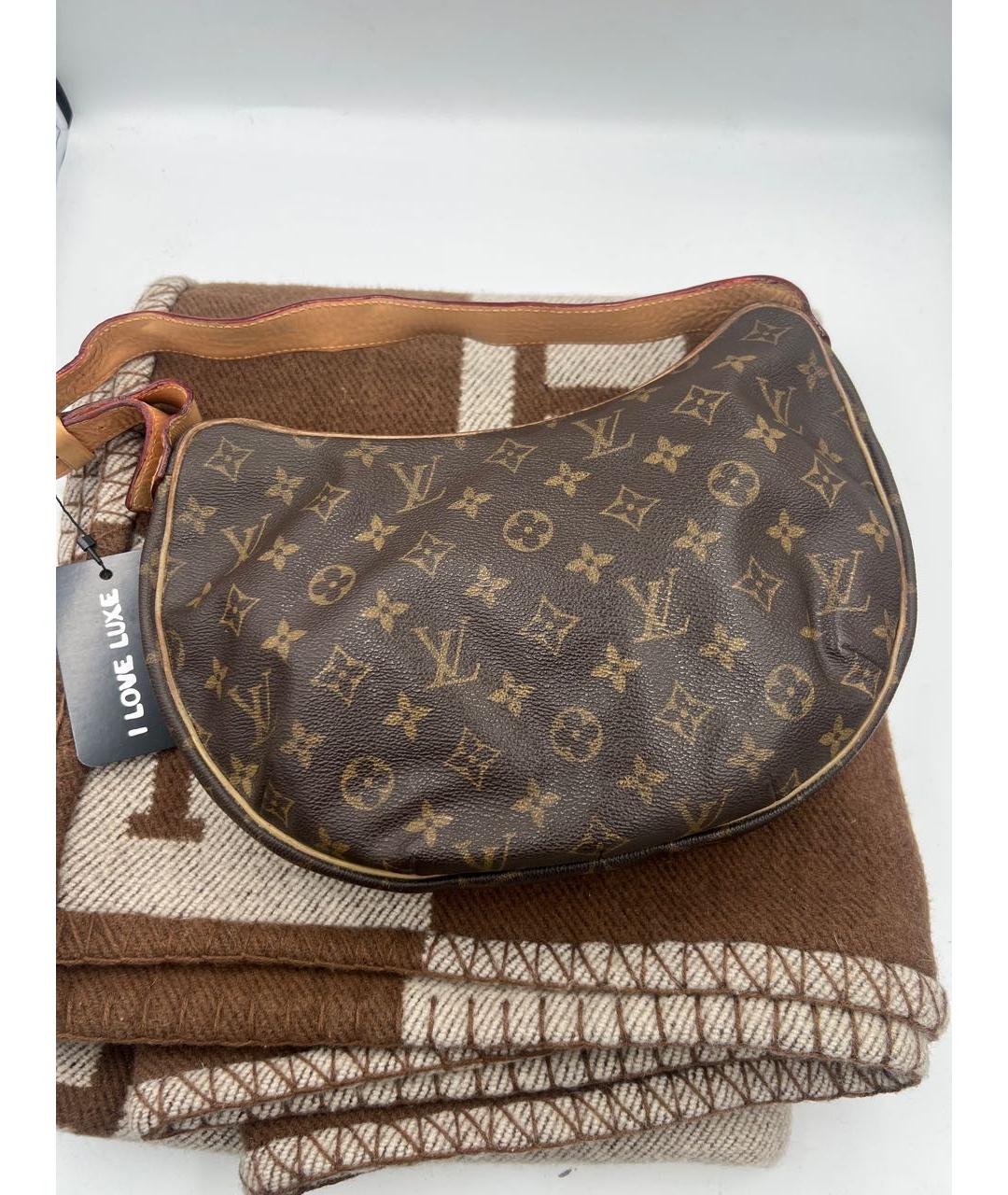 LOUIS VUITTON Коричневая сумка с короткими ручками, фото 2