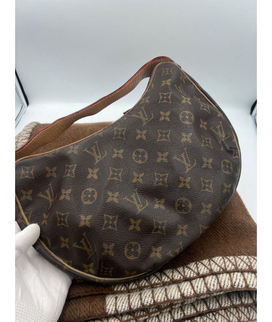 LOUIS VUITTON Коричневая сумка с короткими ручками, фото 3