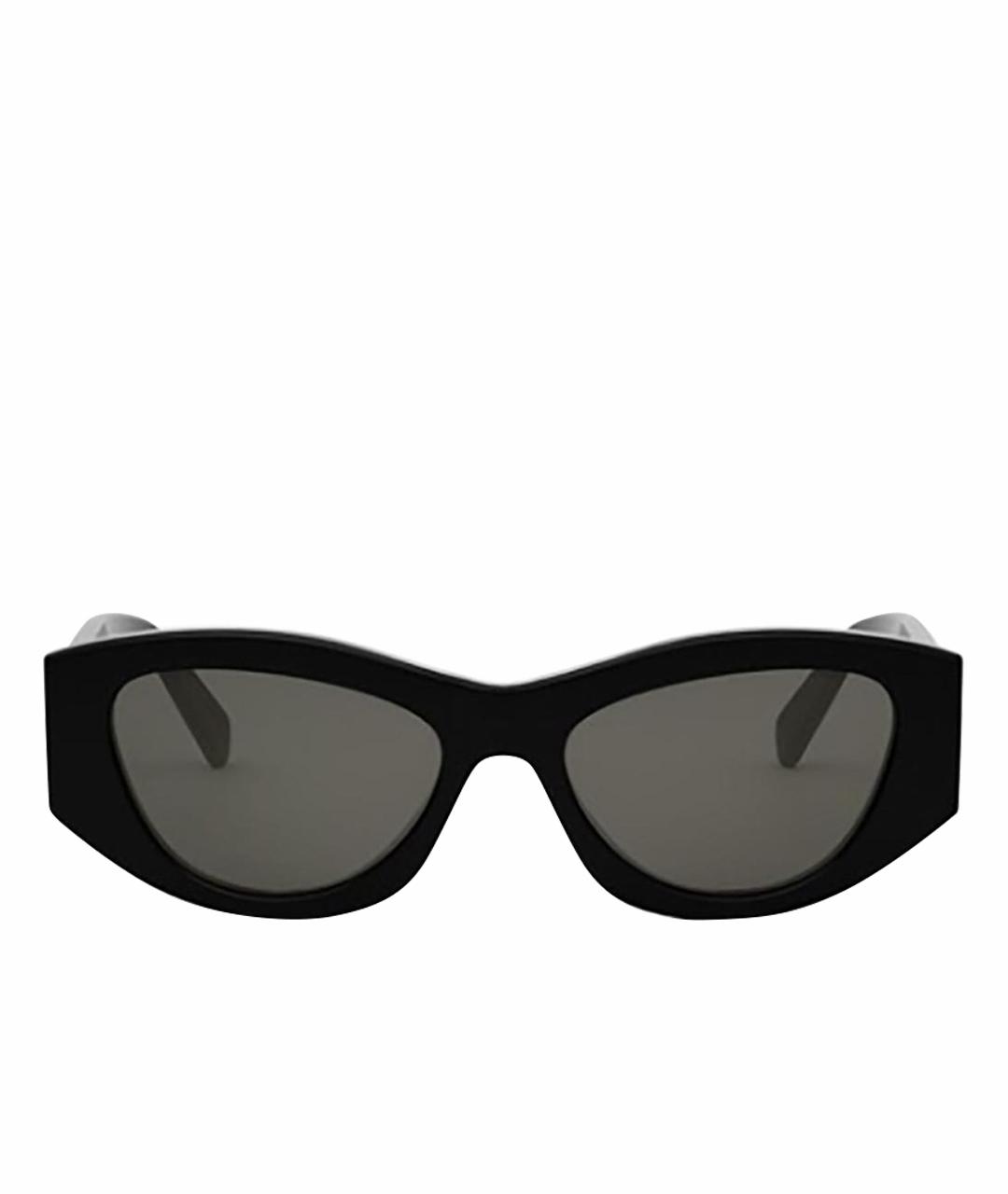 CELINE Черные пластиковые солнцезащитные очки, фото 1
