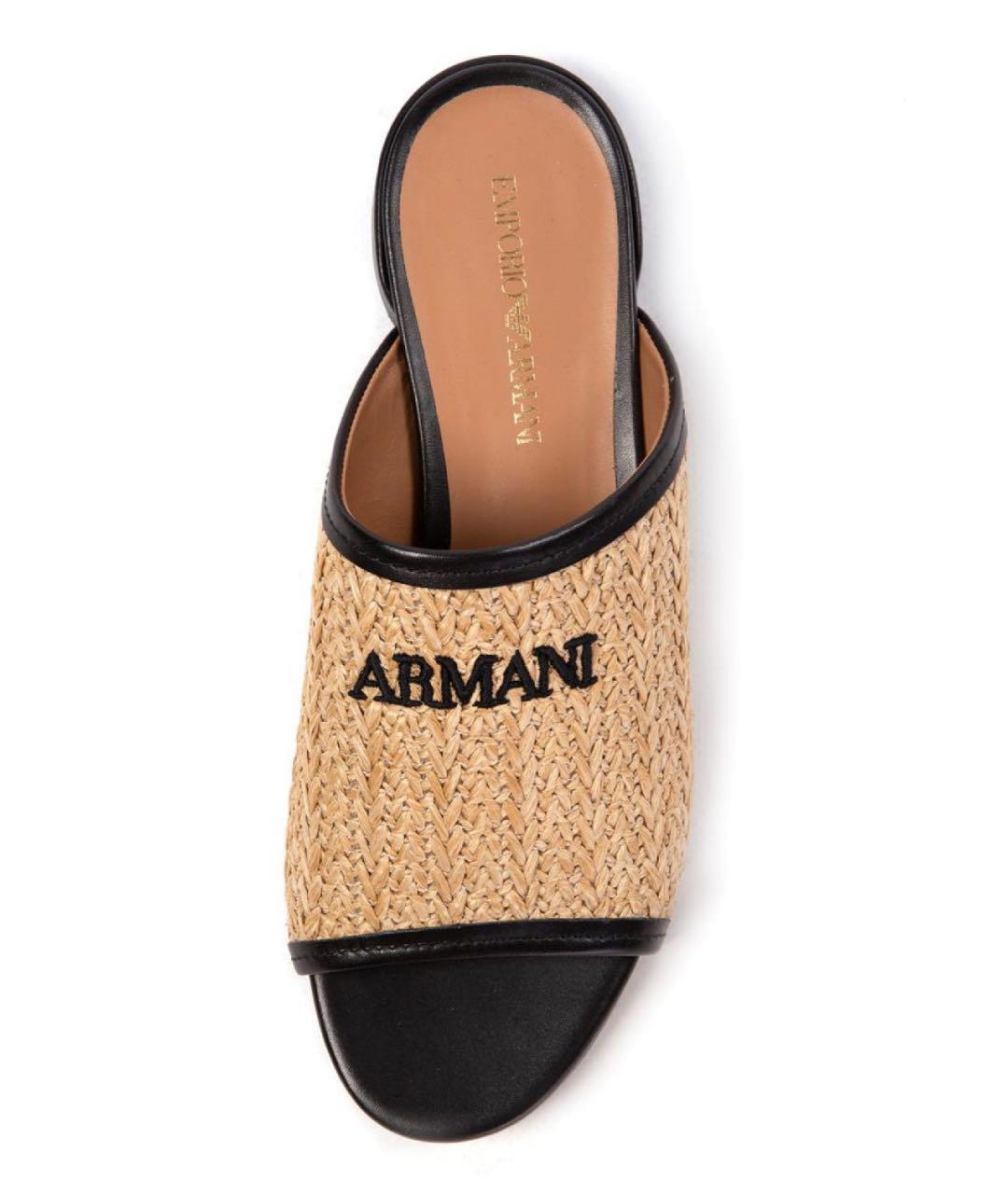 EMPORIO ARMANI Бежевые сандалии, фото 2