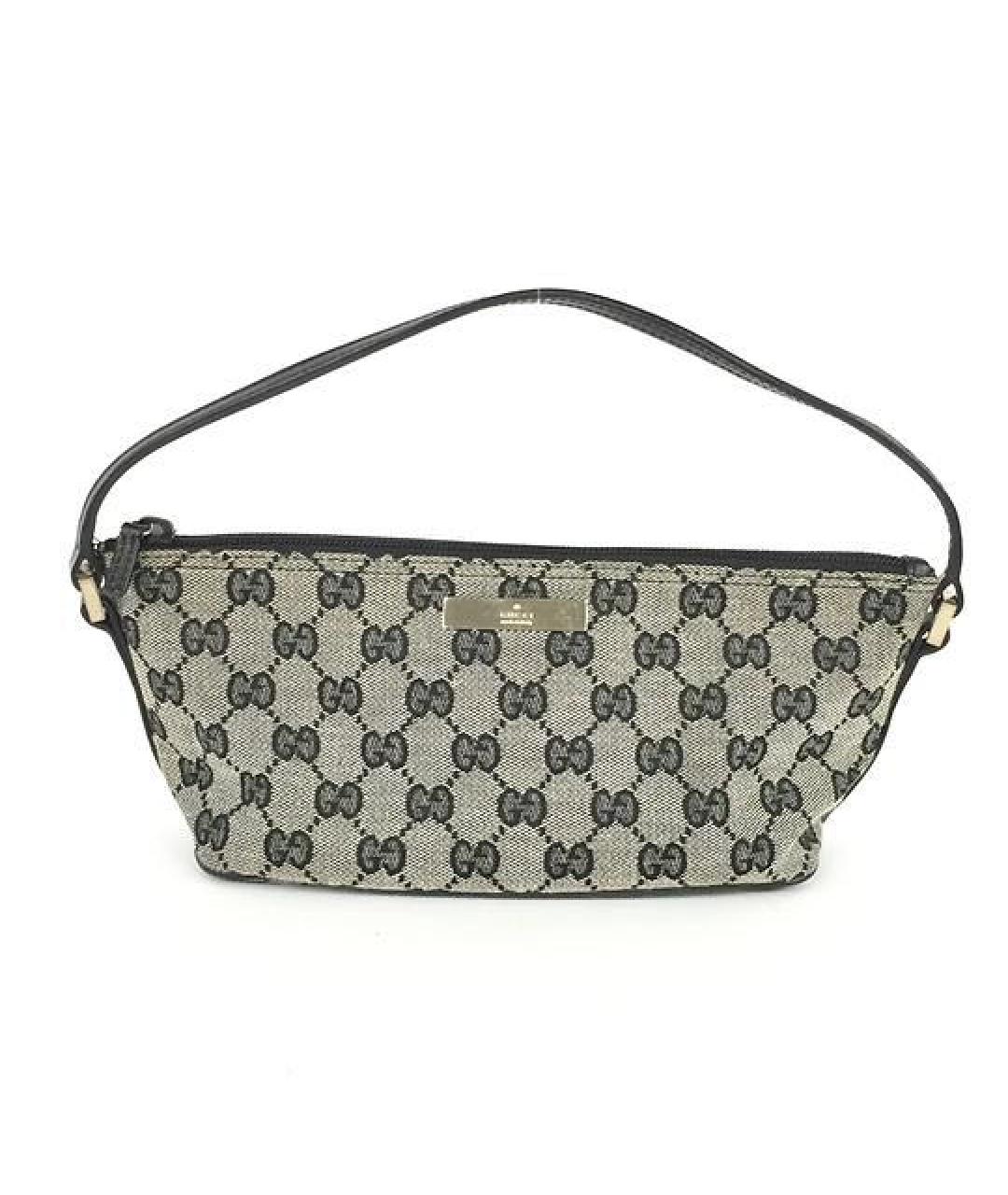 GUCCI Серая сумка с короткими ручками, фото 1