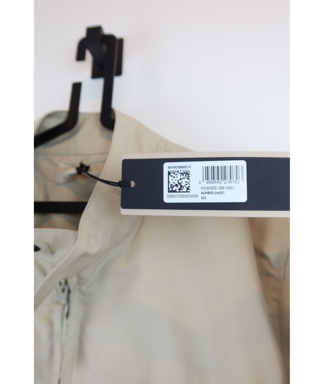 STONE ISLAND Бежевая хлопковая куртка, фото 8