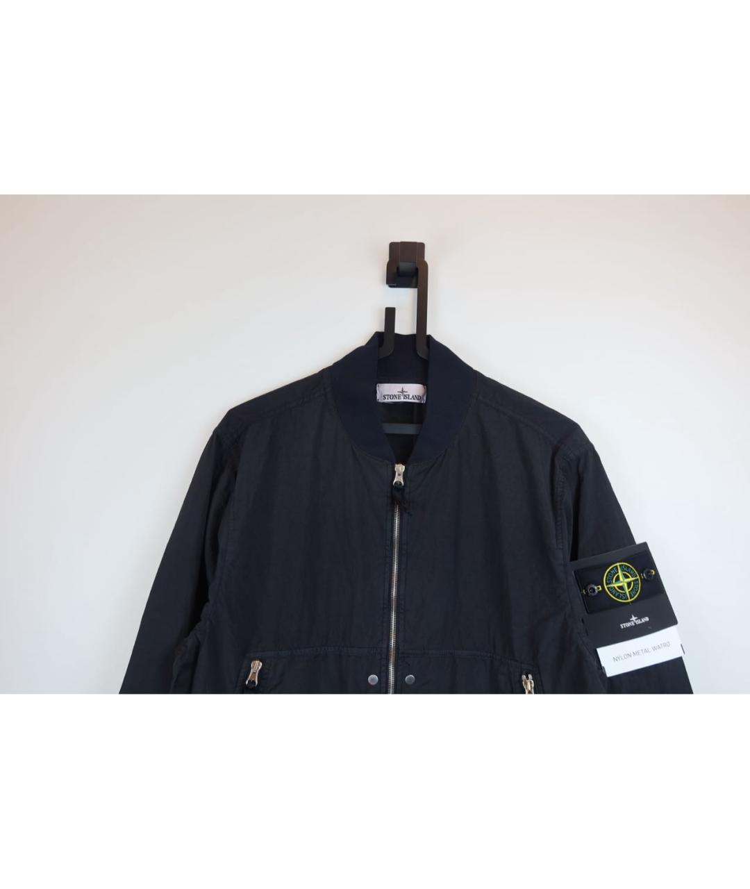 STONE ISLAND Черная куртка, фото 2