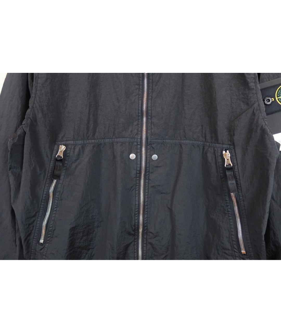 STONE ISLAND Черная куртка, фото 4