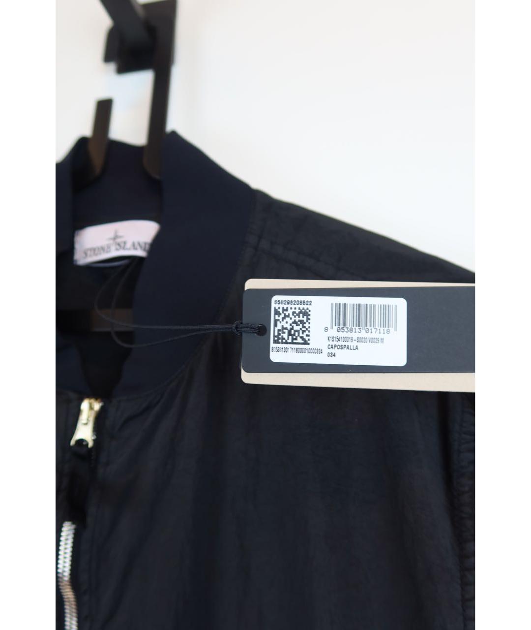 STONE ISLAND Черная куртка, фото 6