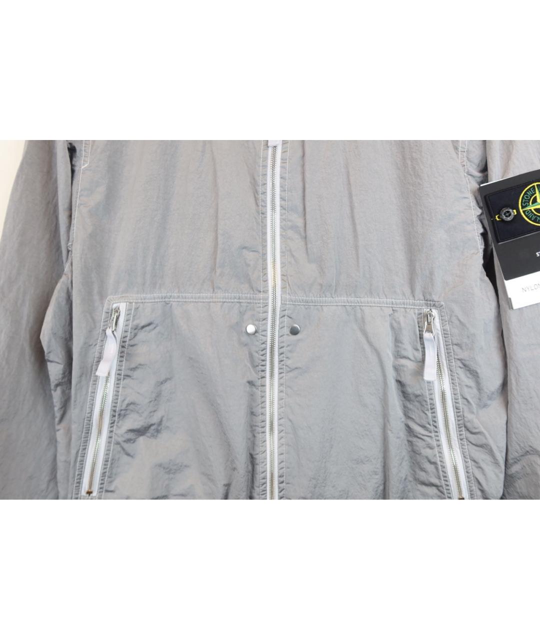 STONE ISLAND Серая куртка, фото 4