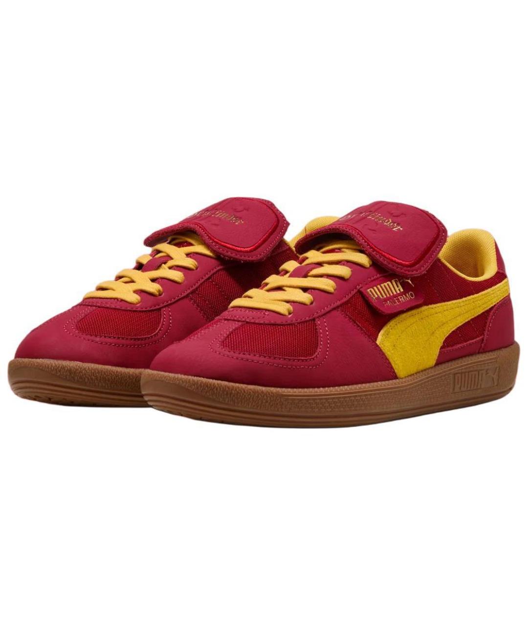 PUMA Бордовые низкие кроссовки / кеды, фото 4