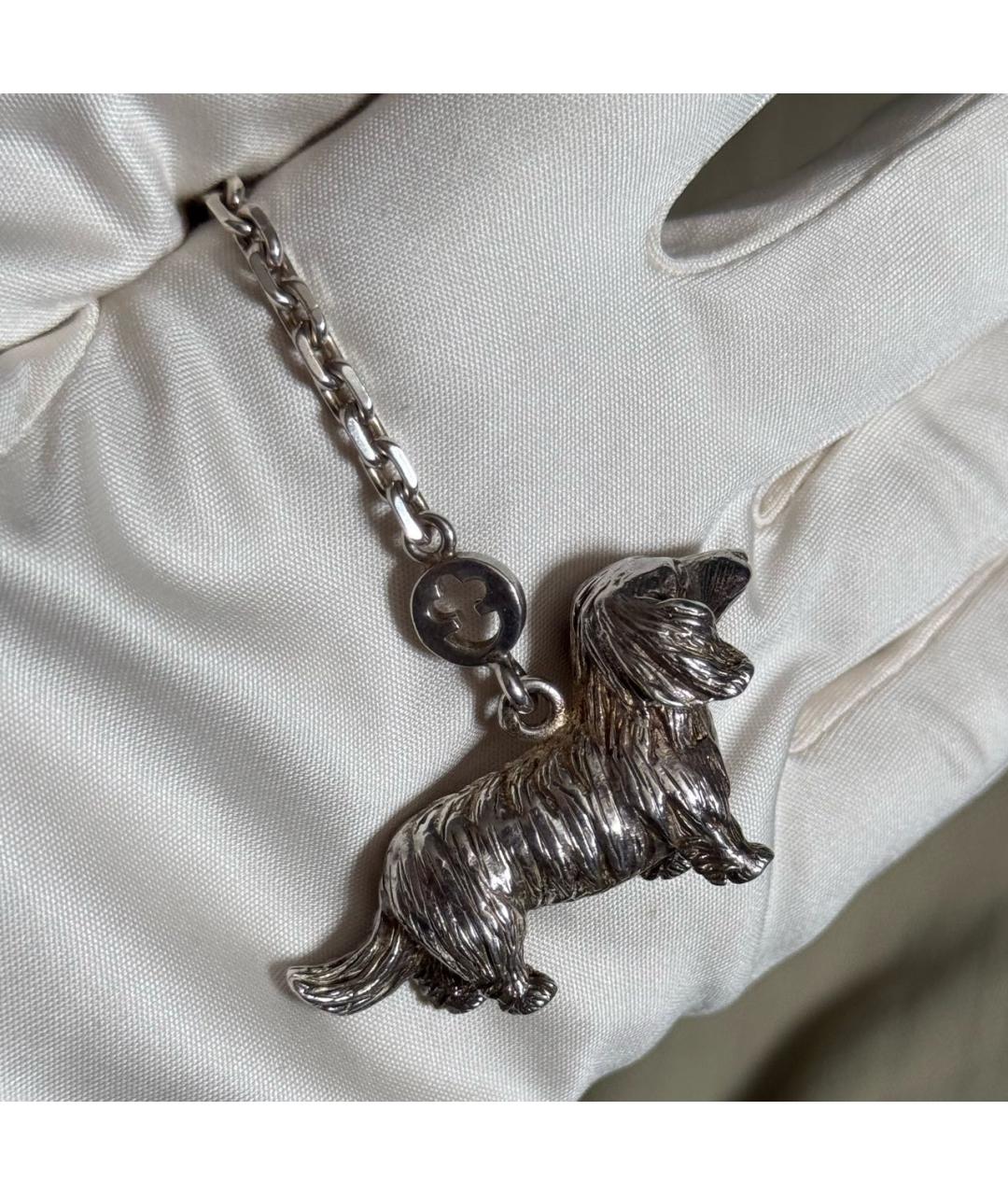 HERMES Серебрянный брелок, фото 4