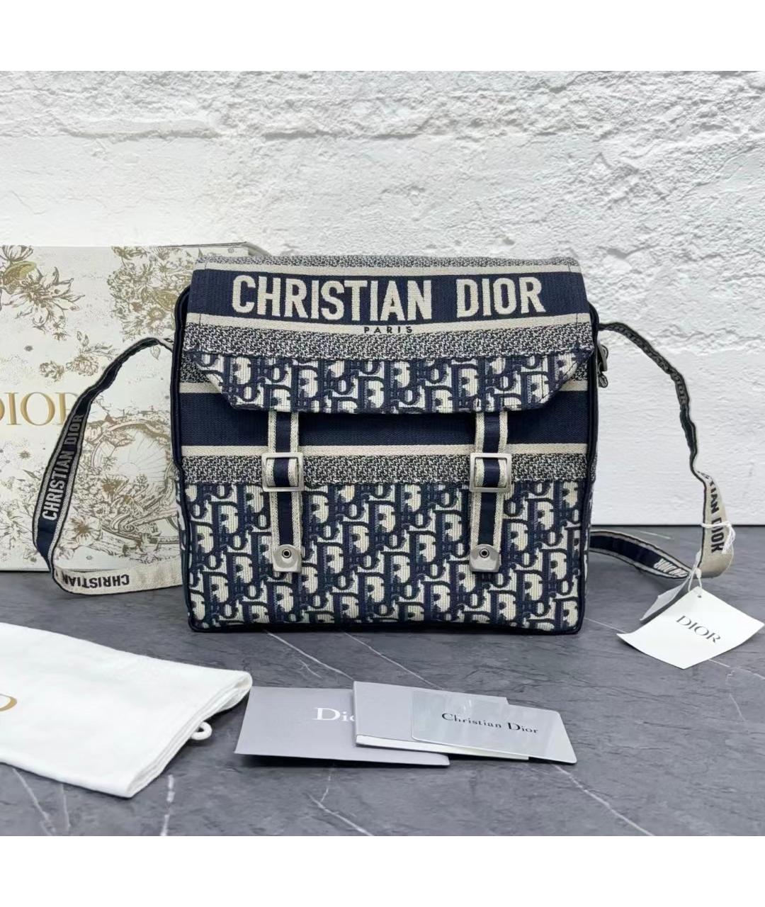 CHRISTIAN DIOR Черная сумка через плечо, фото 2