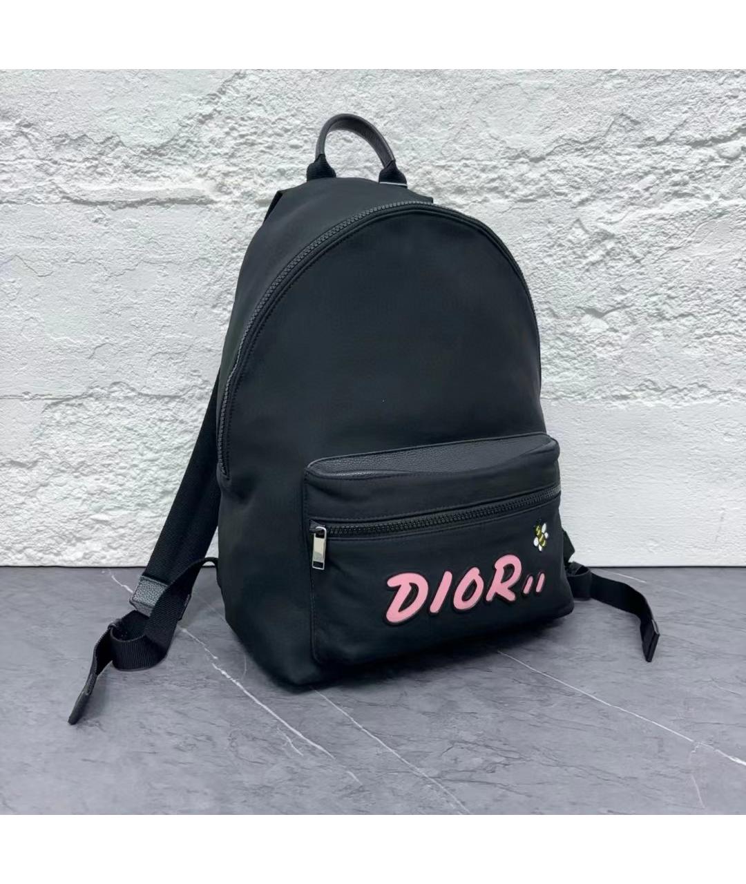 CHRISTIAN DIOR Черный рюкзак, фото 3