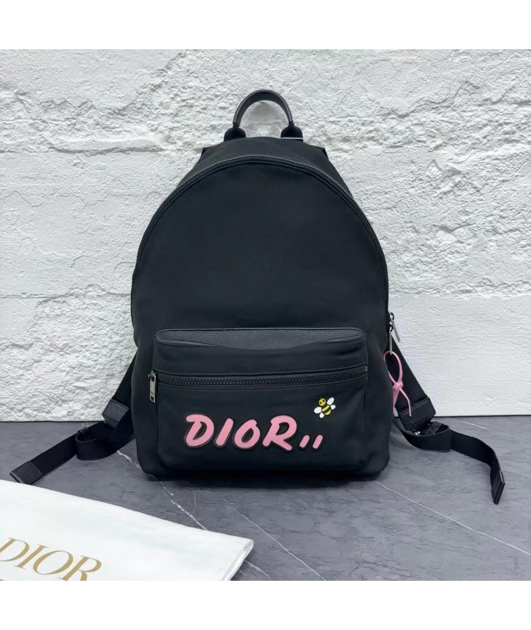 CHRISTIAN DIOR Черный рюкзак, фото 2