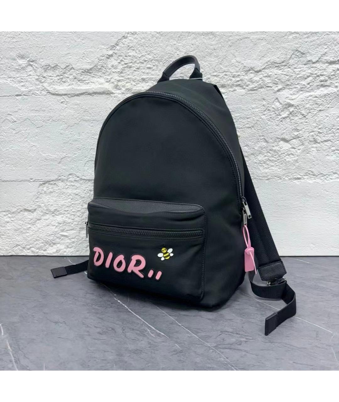 CHRISTIAN DIOR Черный рюкзак, фото 4