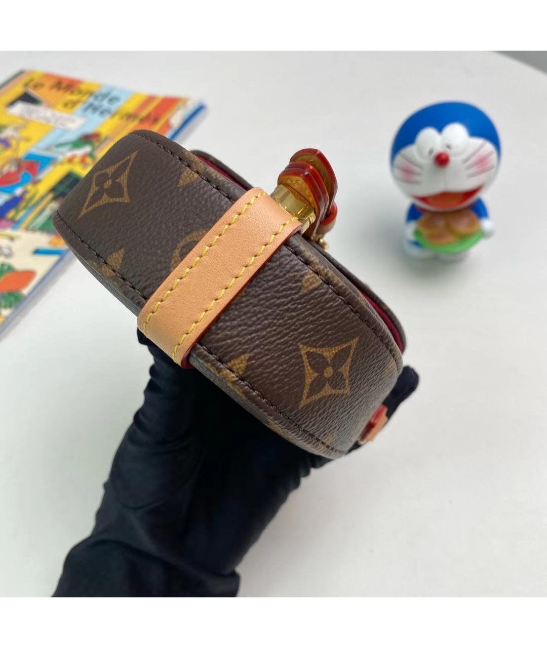 LOUIS VUITTON Коричневая сумка через плечо, фото 3