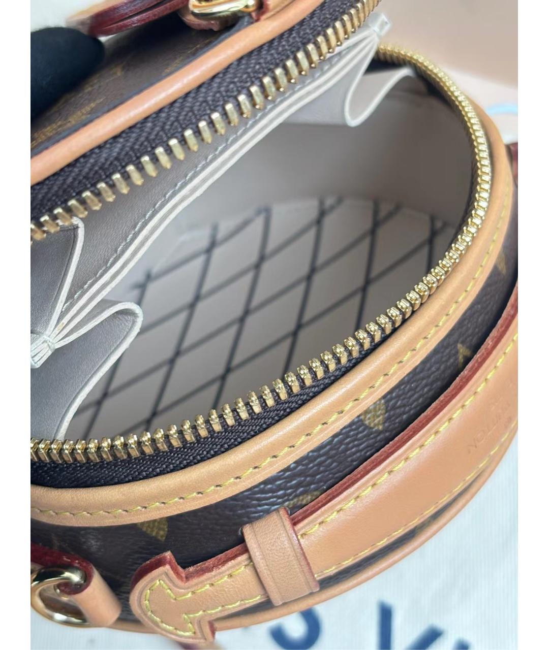 LOUIS VUITTON Коричневая сумка через плечо, фото 5