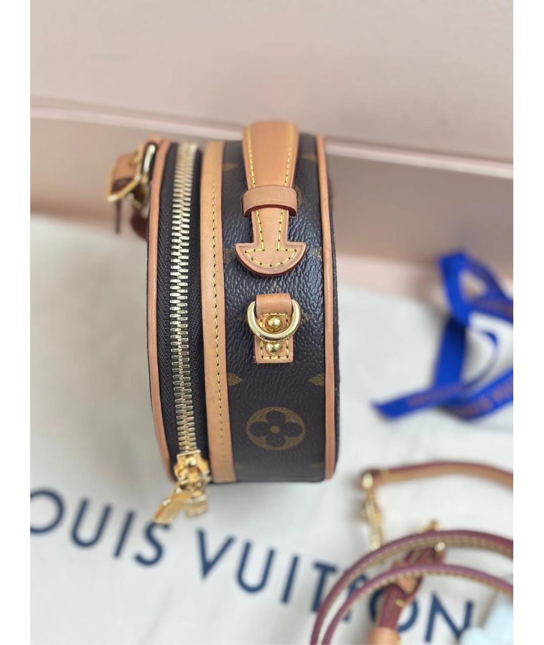 LOUIS VUITTON Коричневая сумка через плечо, фото 3