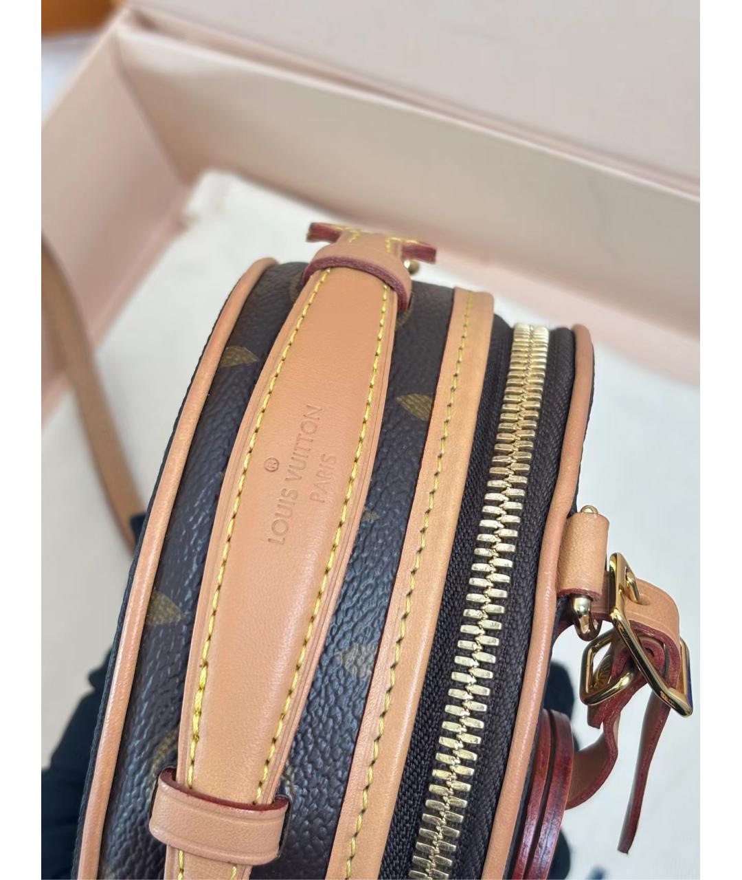 LOUIS VUITTON Коричневая сумка через плечо, фото 2
