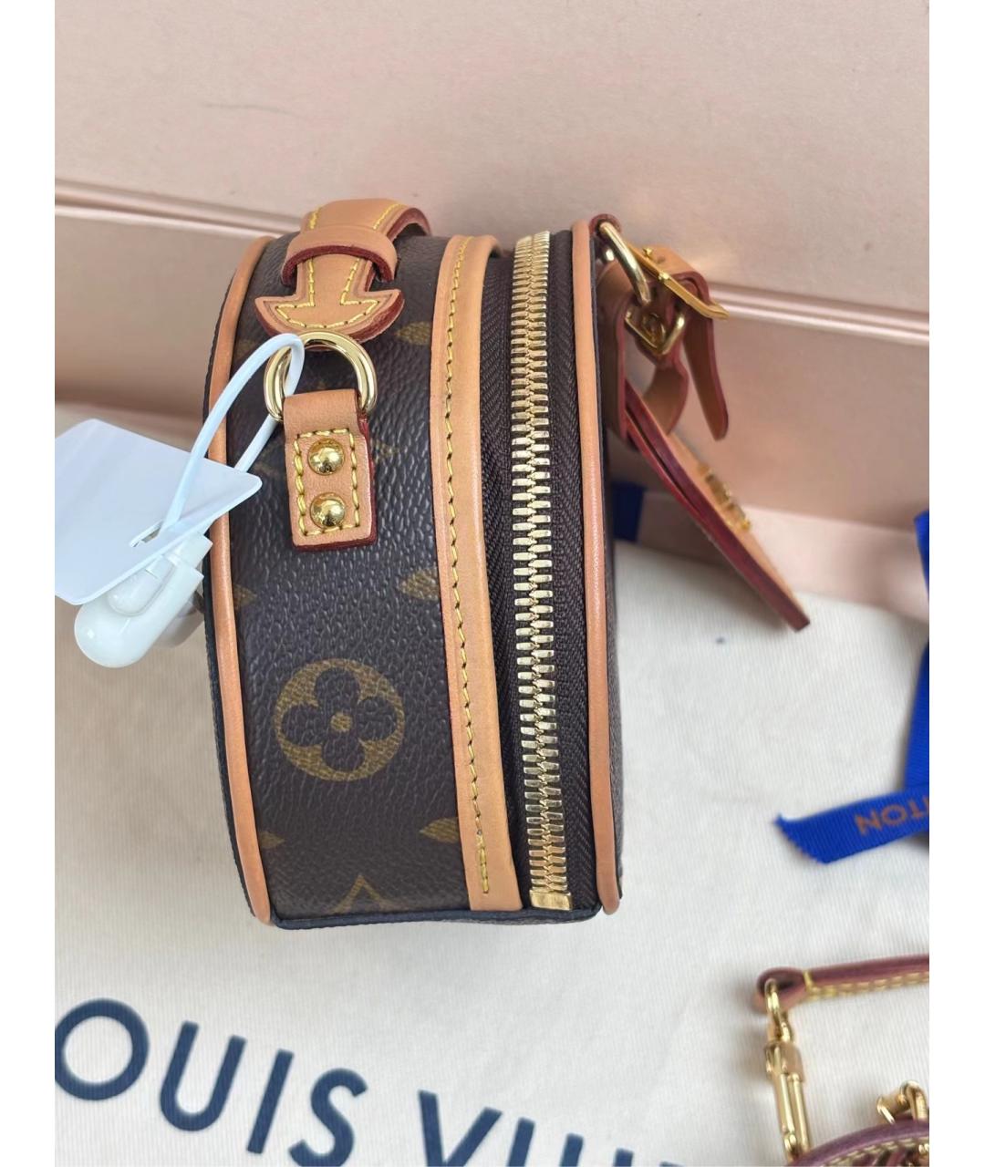 LOUIS VUITTON Коричневая сумка через плечо, фото 6