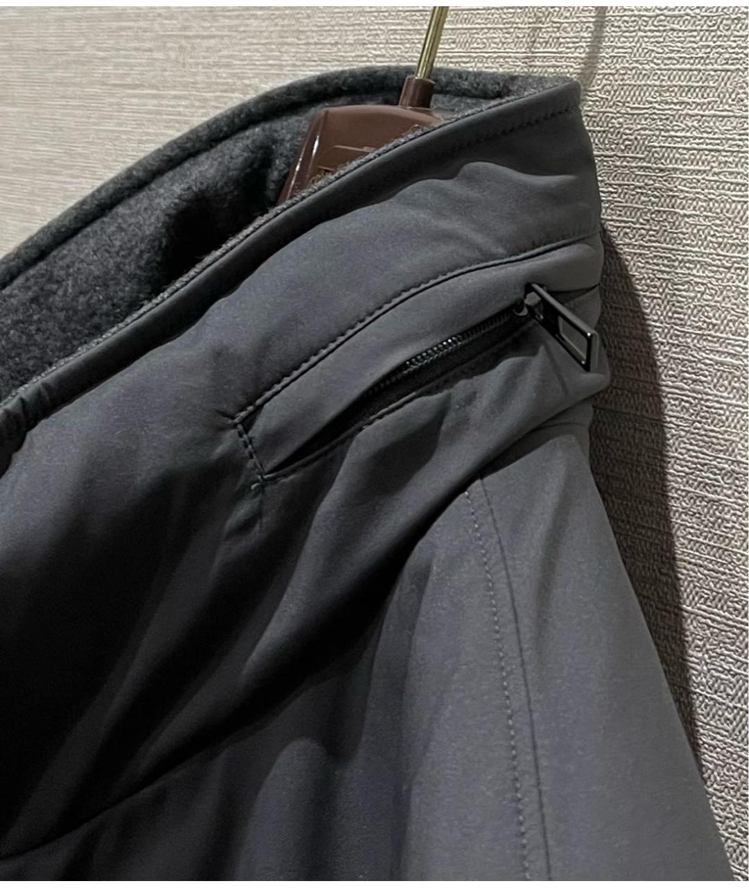 LORO PIANA Антрацитовая кашемировая куртка, фото 6
