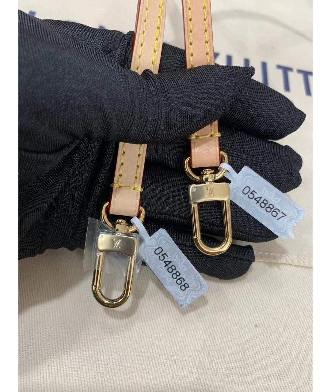 LOUIS VUITTON Коричневый рюкзак, фото 8