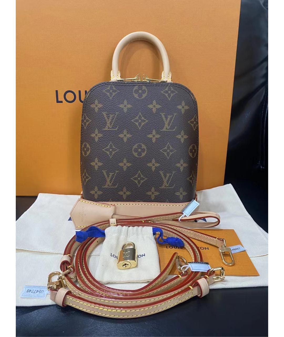 LOUIS VUITTON Коричневый рюкзак, фото 3
