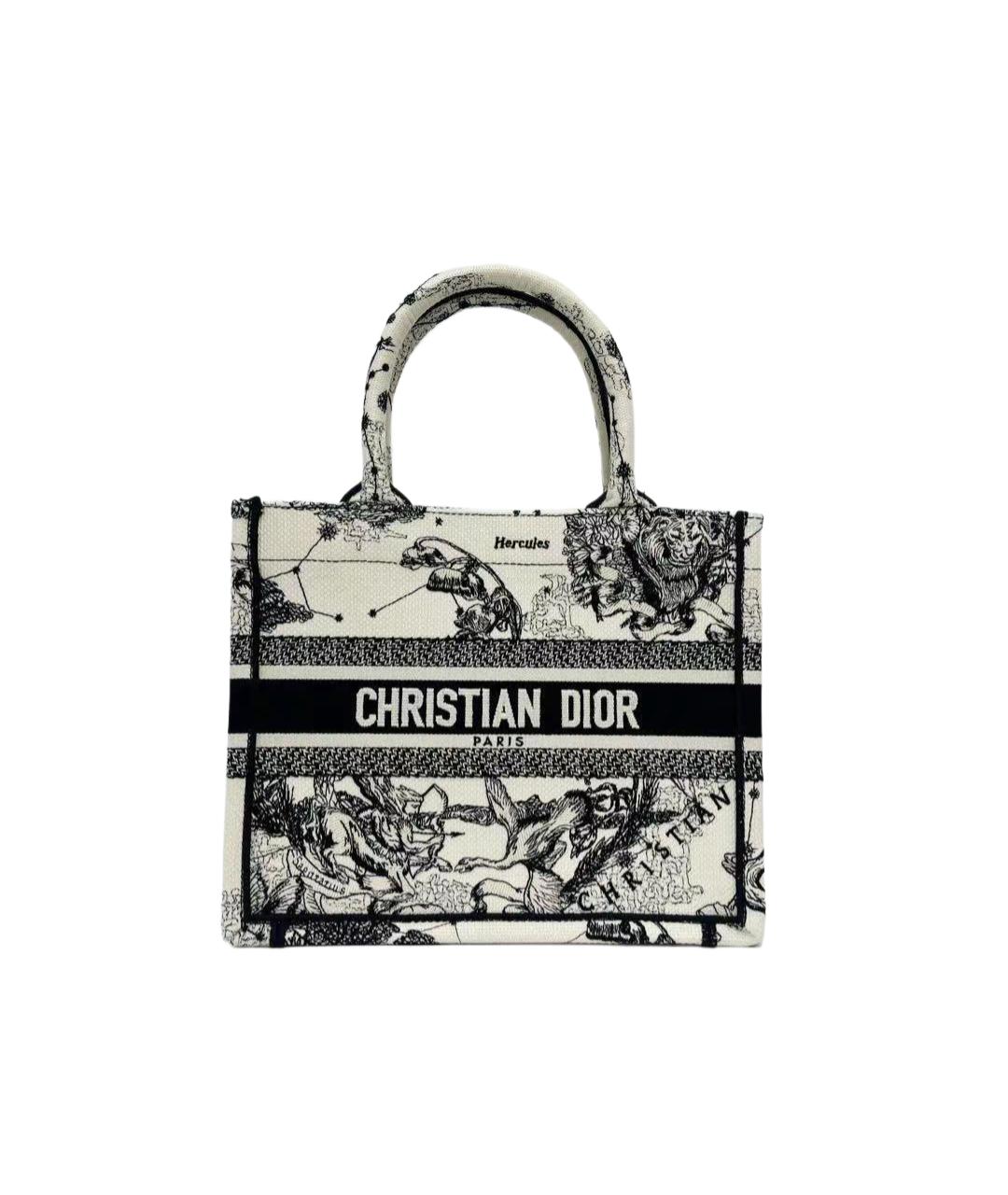 CHRISTIAN DIOR Жаккардовая сумка тоут, фото 1