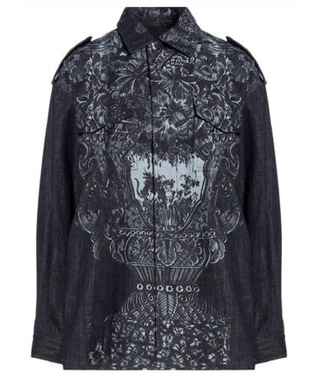 VALENTINO Синяя хлопковая куртка, фото 1