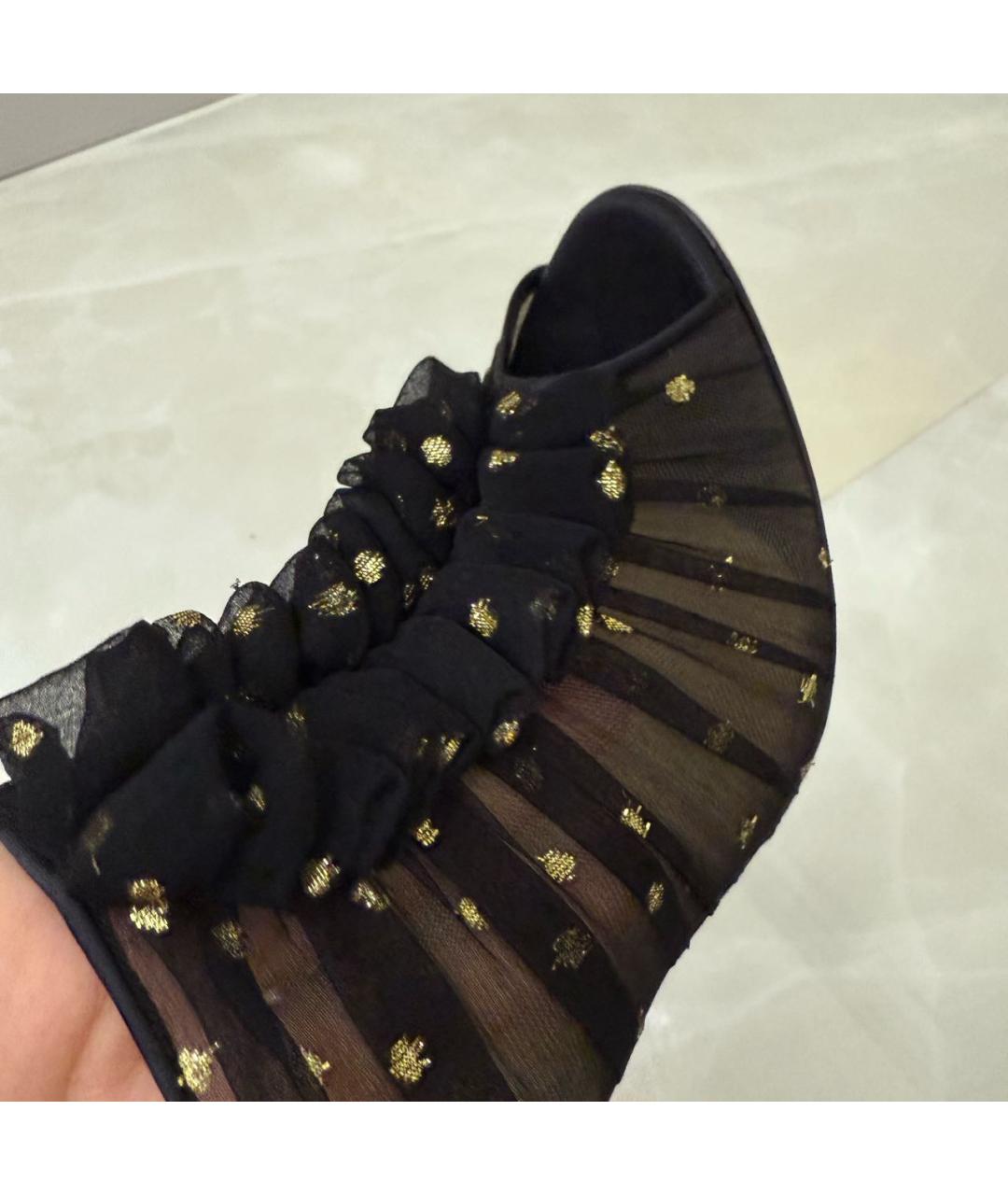 CHRISTIAN LOUBOUTIN Черные босоножки, фото 6