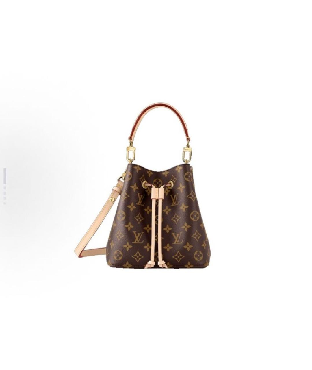 LOUIS VUITTON Коричневая сумка тоут, фото 5