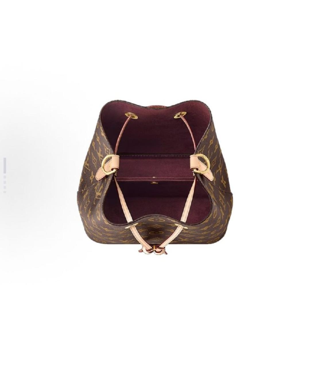 LOUIS VUITTON Коричневая сумка тоут, фото 3