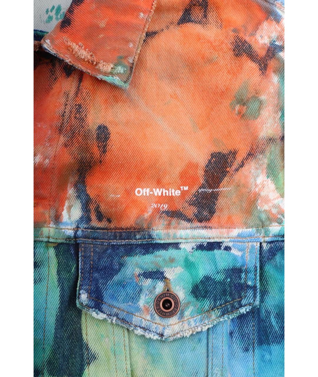 OFF-WHITE Мульти хлопковая куртка, фото 6