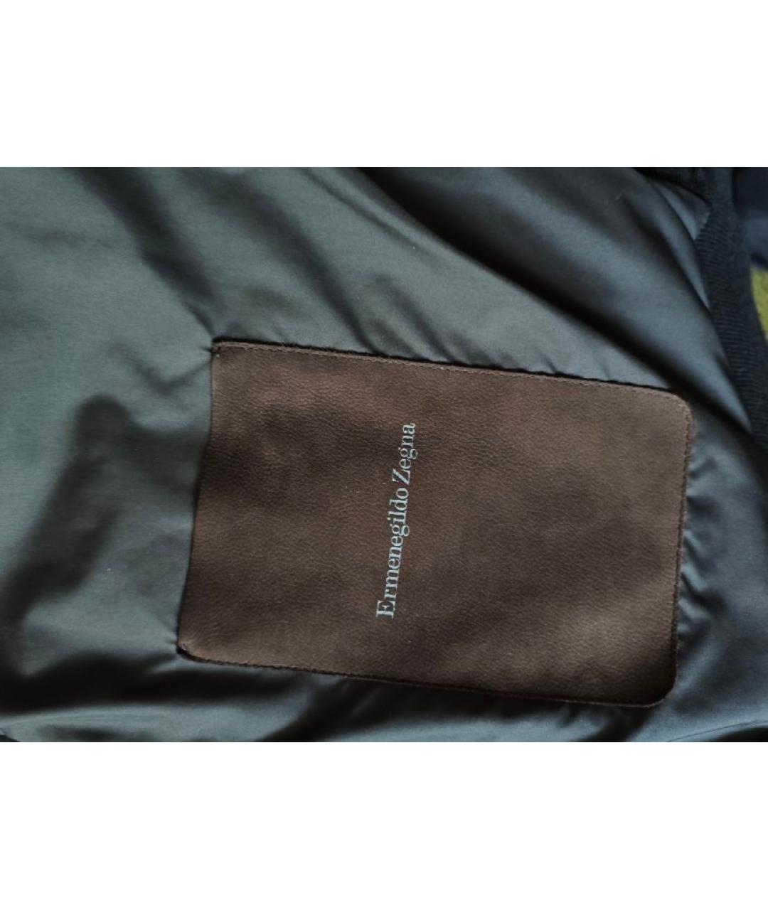 ERMENEGILDO ZEGNA Черная кашемировая куртка, фото 4