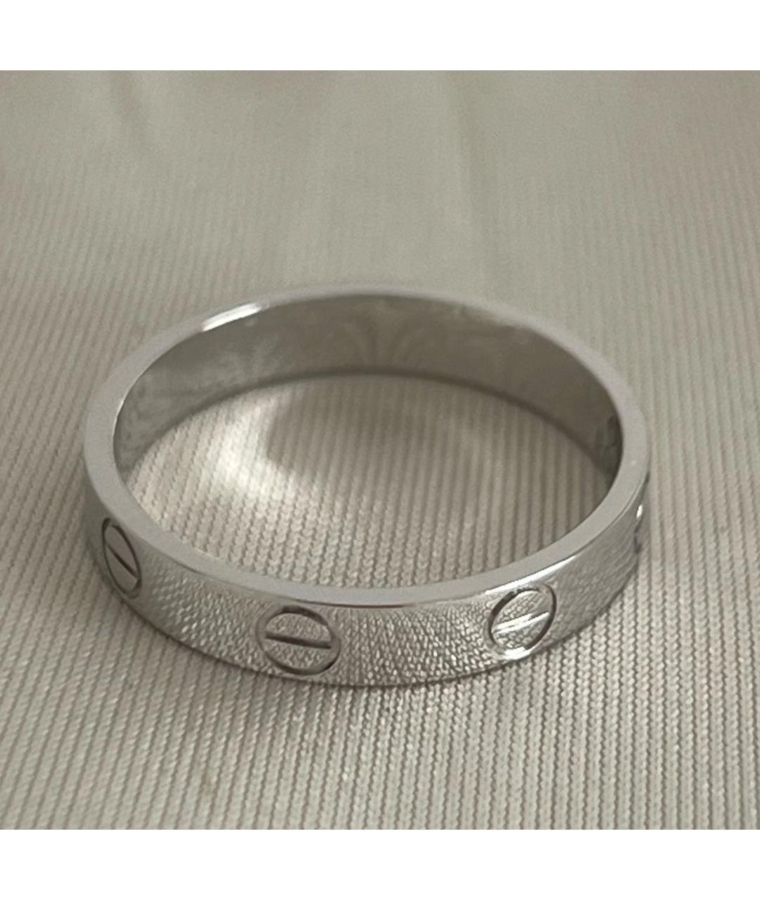 CARTIER Черное кольцо из белого золота, фото 8