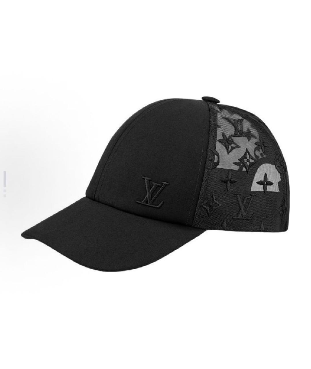 LOUIS VUITTON Черная кепка/бейсболка, фото 4
