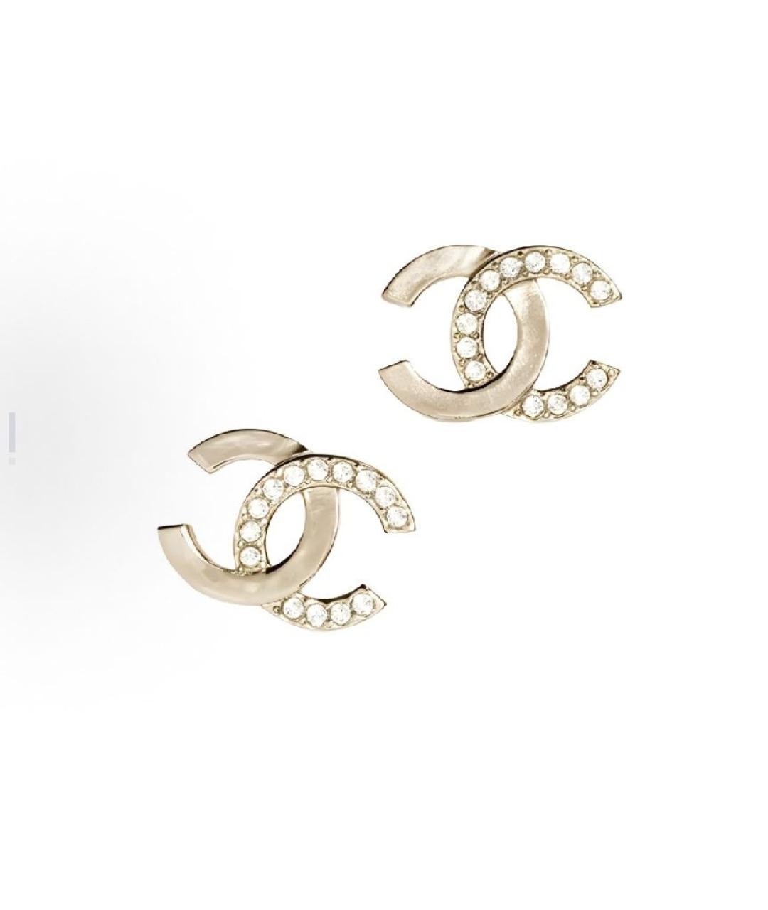 CHANEL Золотые серьги, фото 4