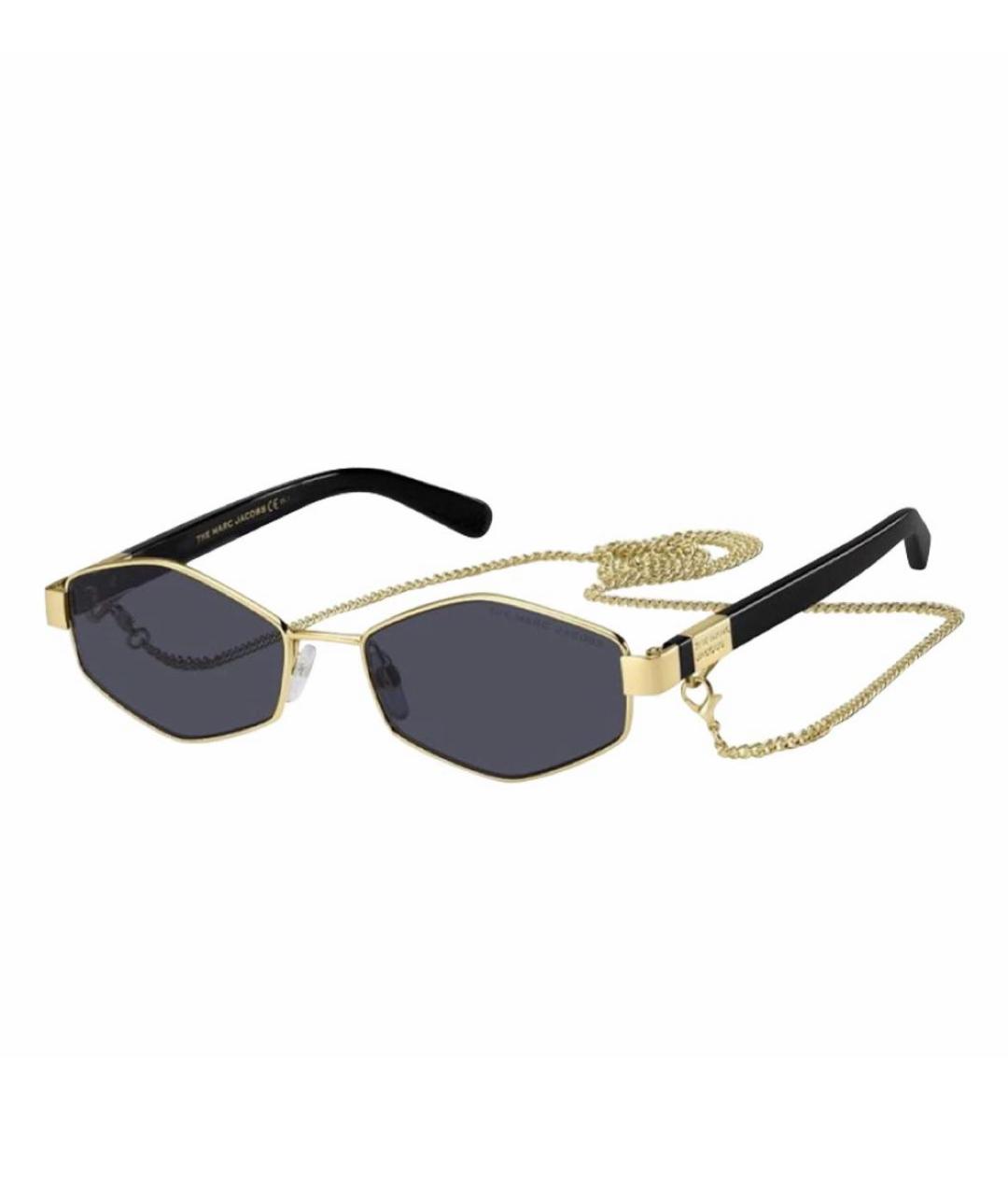 MARC JACOBS Черные металлические солнцезащитные очки, фото 1